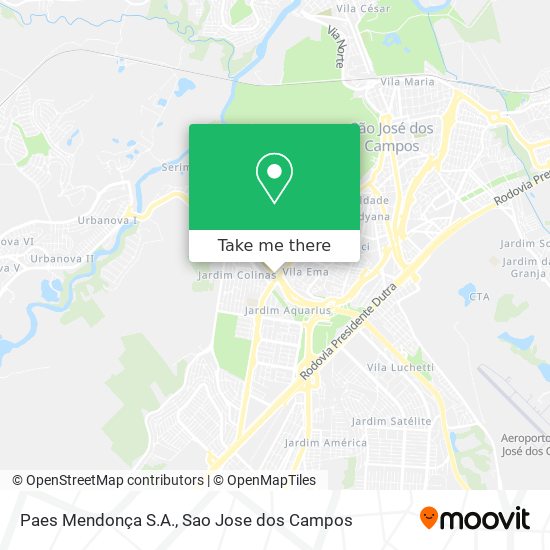 Paes Mendonça S.A. map