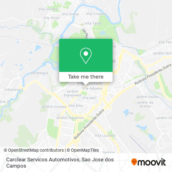 Carclear Servicos Automotivos map