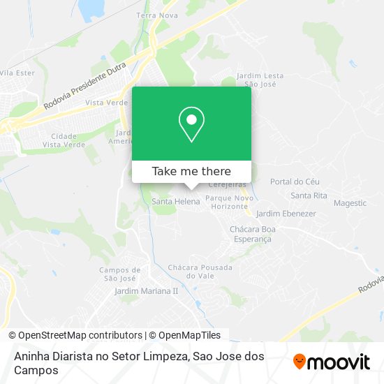 Aninha Diarista no Setor Limpeza map