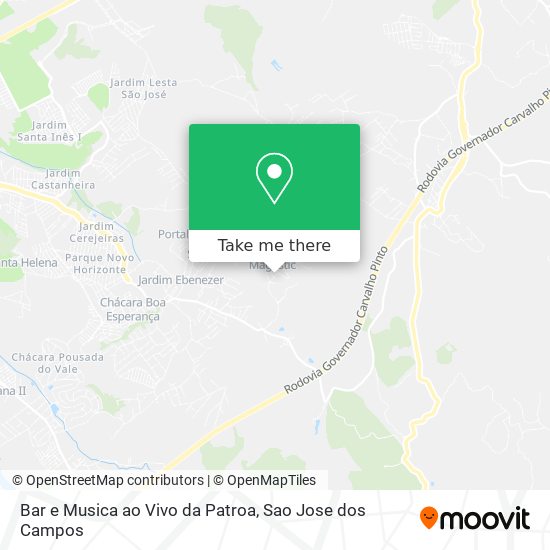 Bar e Musica ao Vivo da Patroa map
