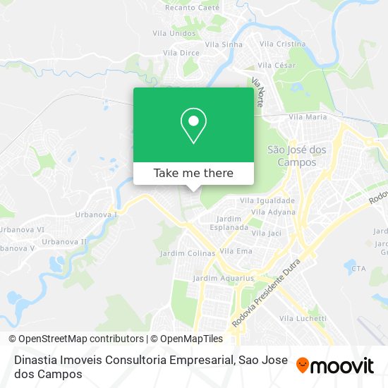 Dinastia Imoveis Consultoria Empresarial map
