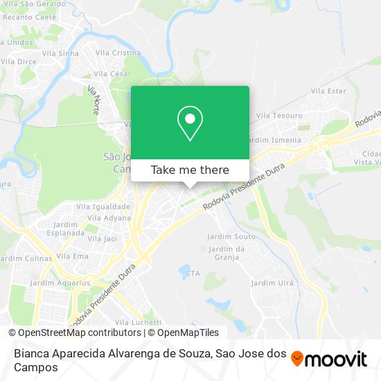 Bianca Aparecida Alvarenga de Souza map