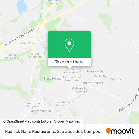 Rudnick Bar e Restaurante map