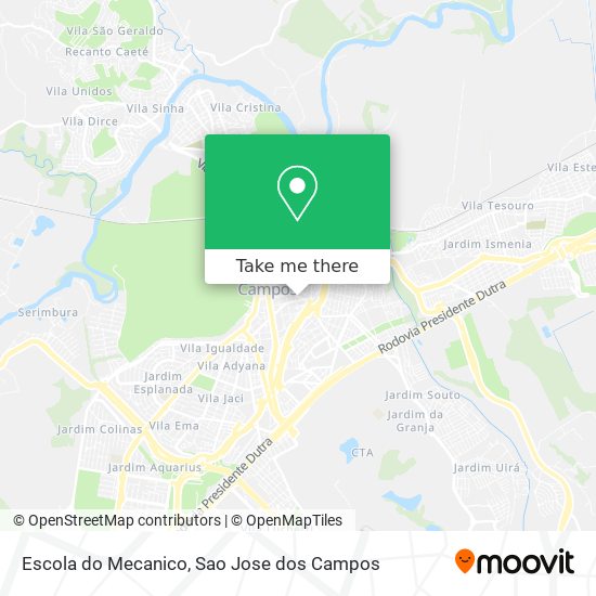 Escola do Mecanico map