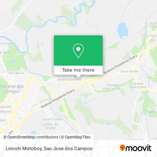 Lincoln Motoboy map