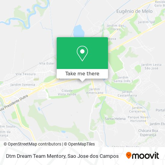 Dtm Dream Team Mentory map