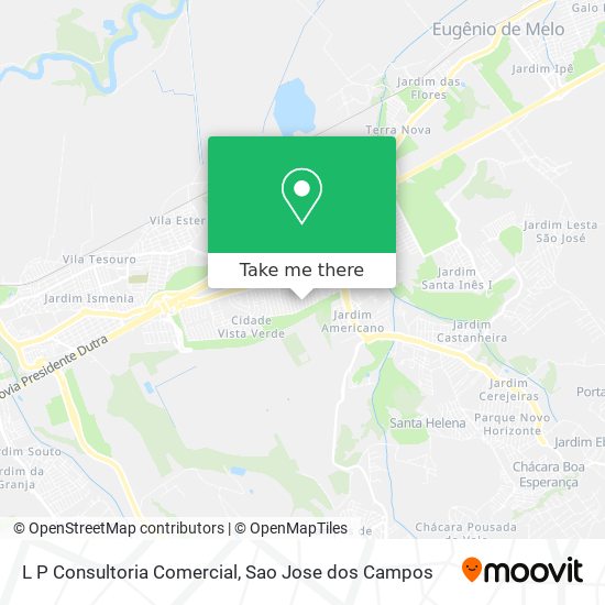 L P Consultoria Comercial map