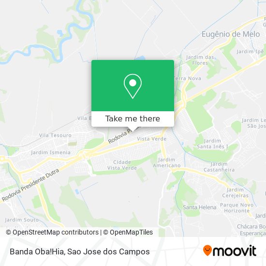 Banda Oba!Hia map