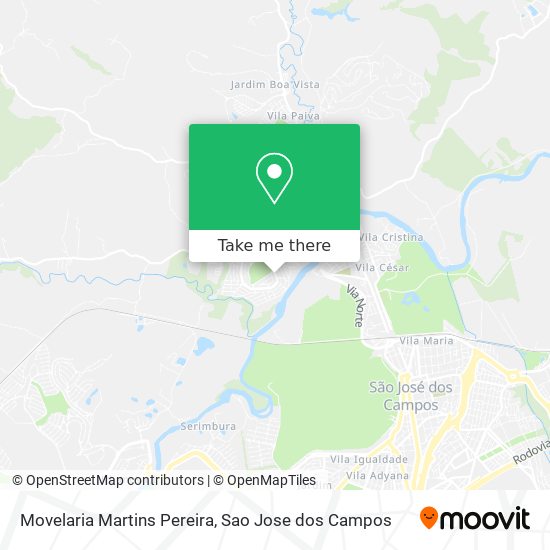 Movelaria Martins Pereira map