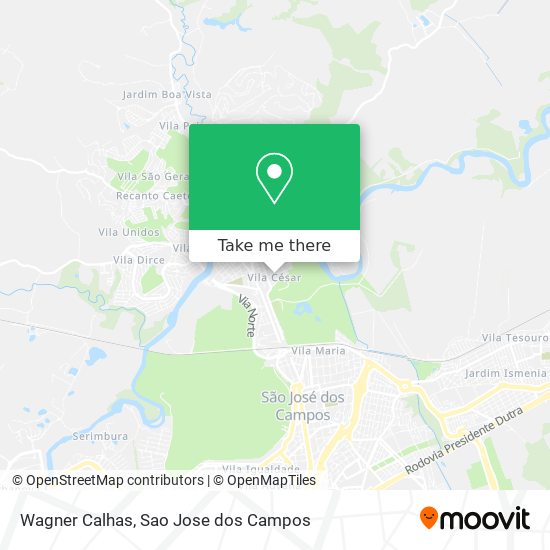 Wagner Calhas map