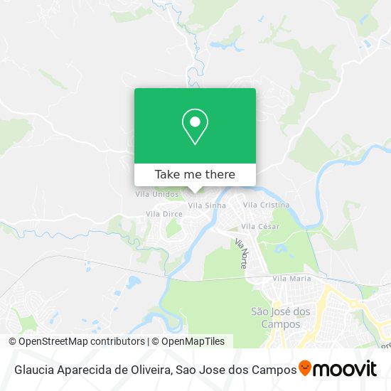 Glaucia Aparecida de Oliveira map