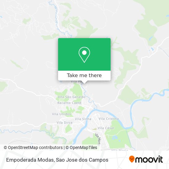 Empoderada Modas map