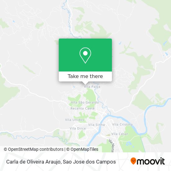 Carla de Oliveira Araujo map