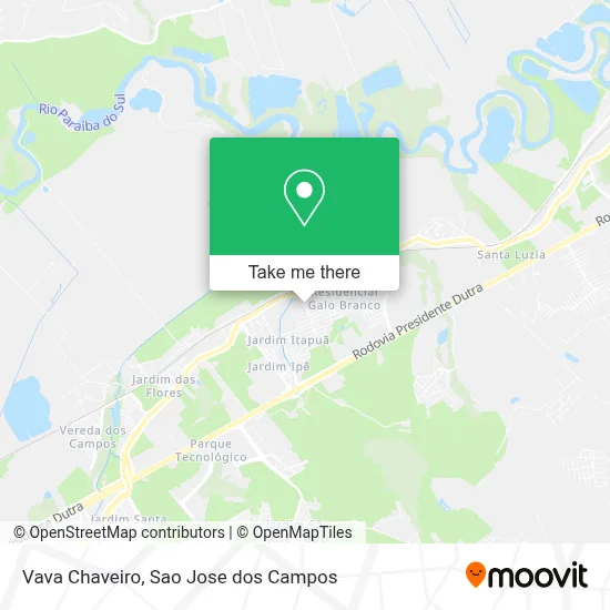 Vava Chaveiro map