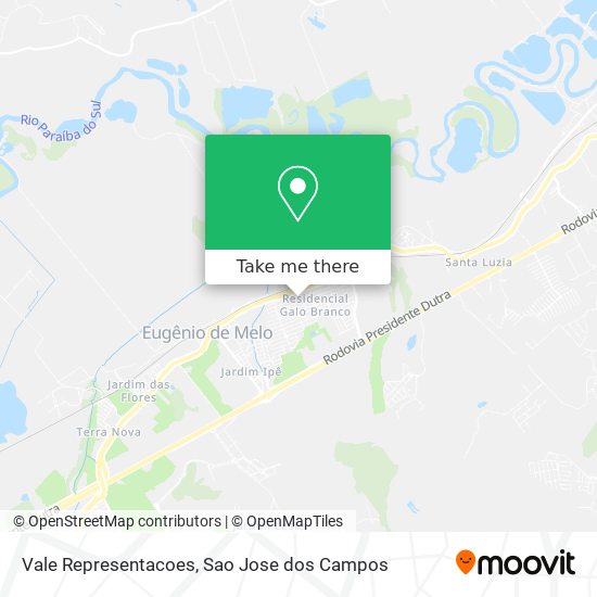 Vale Representacoes map