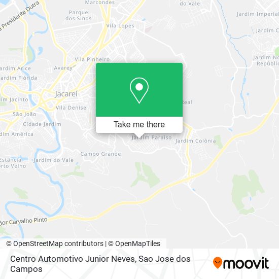 Centro Automotivo Junior Neves map