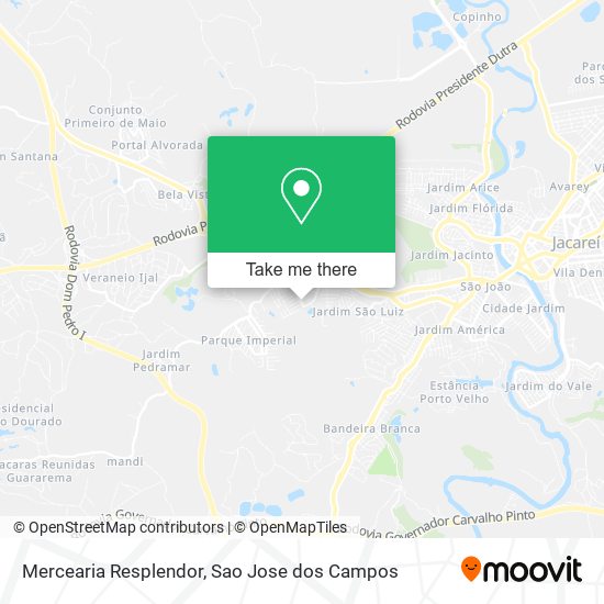 Mapa Mercearia Resplendor