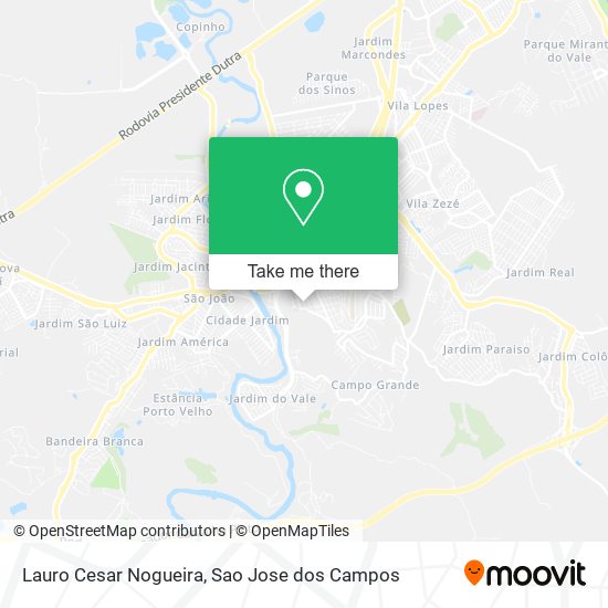 Lauro Cesar Nogueira map