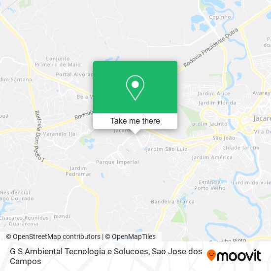 G S Ambiental Tecnologia e Solucoes map