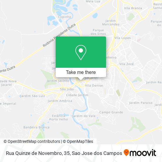 Rua Quinze de Novembro, 35 map