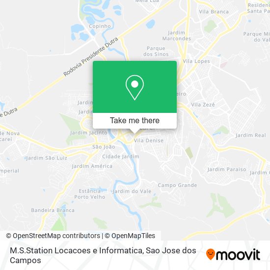 M.S.Station Locacoes e Informatica map