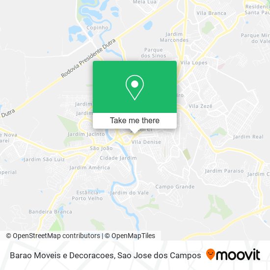 Barao Moveis e Decoracoes map