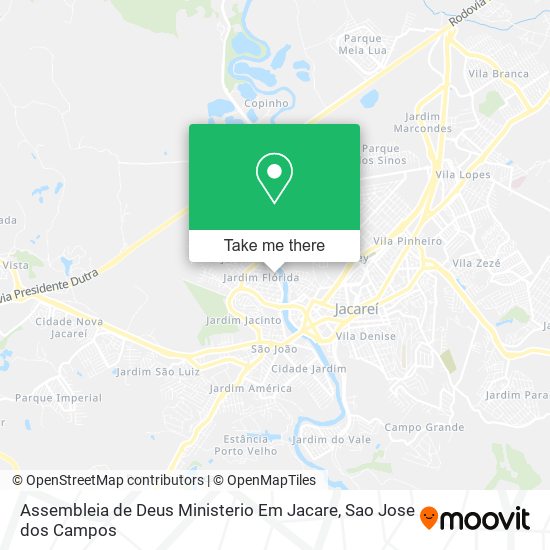Assembleia de Deus Ministerio Em Jacare map