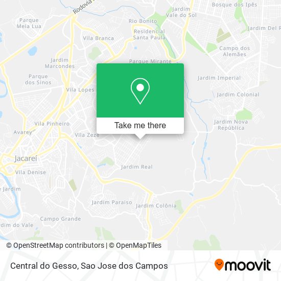 Central do Gesso map