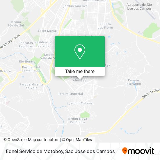 Ednei Servico de Motoboy map