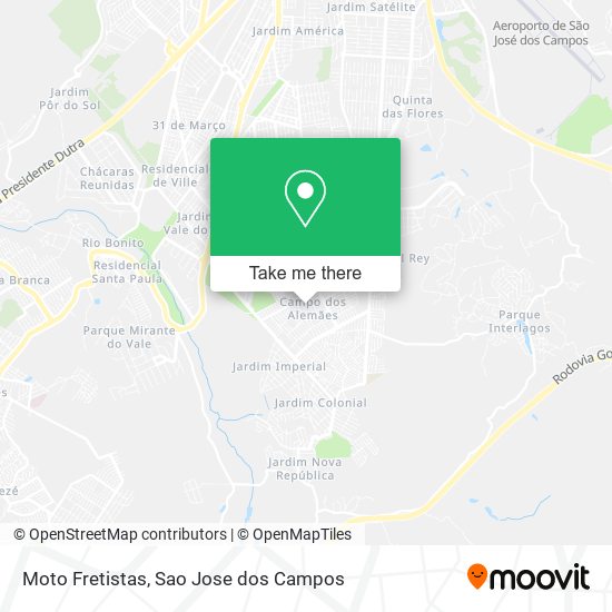 Moto Fretistas map