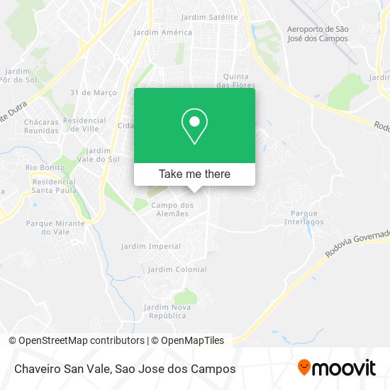 Chaveiro San Vale map