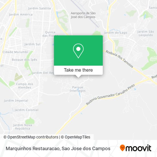 Mapa Marquinhos Restauracao