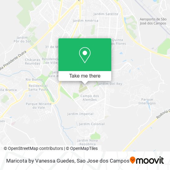 Maricota by Vanessa Guedes map
