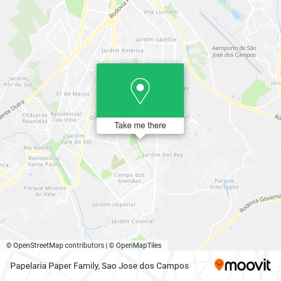 Papelaria Paper Family map