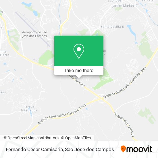 Fernando Cesar Camisaria map