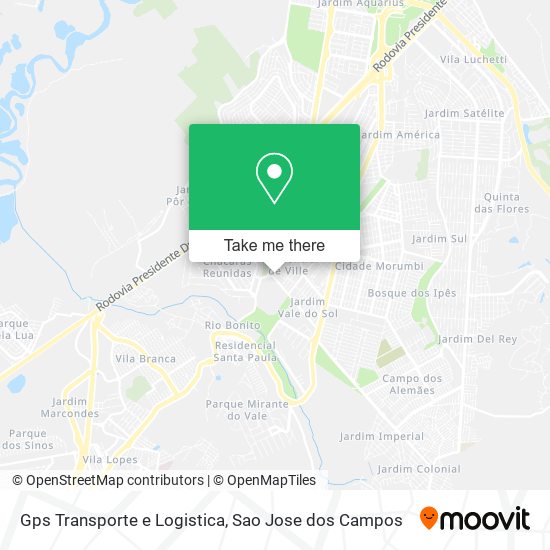 Gps Transporte e Logistica map