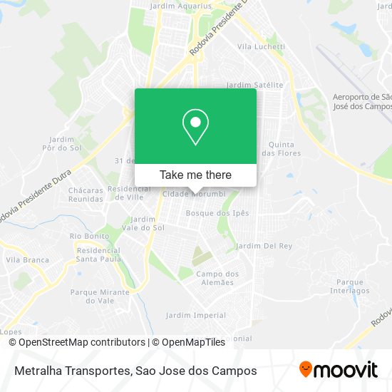 Metralha Transportes map