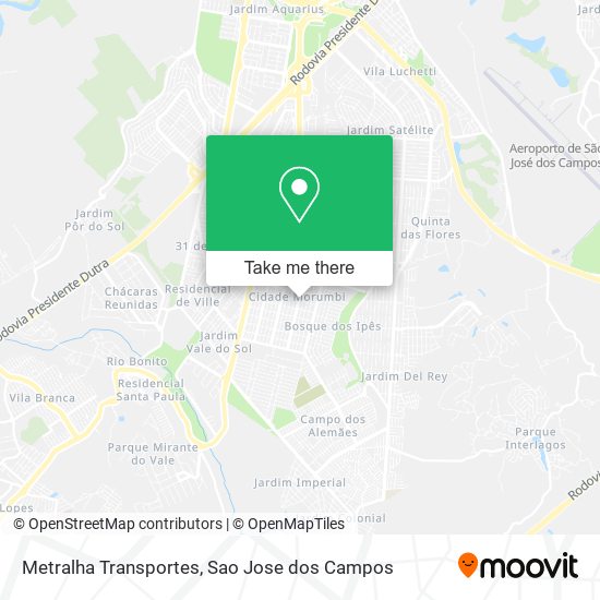 Mapa Metralha Transportes