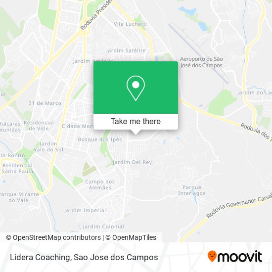 Lidera Coaching map