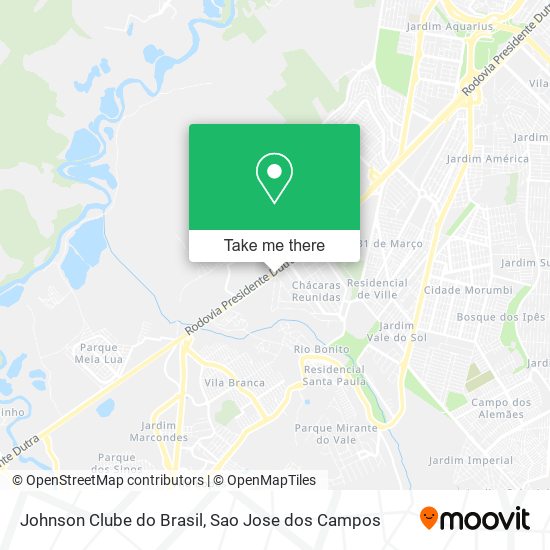 Johnson Clube do Brasil map