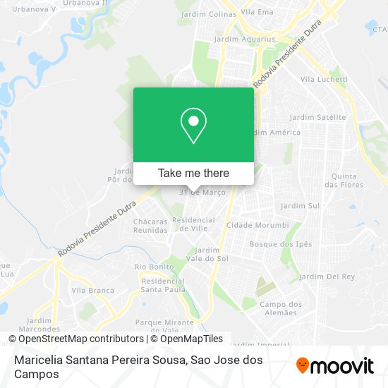 Maricelia Santana Pereira Sousa map