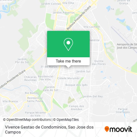 Vivence Gestao de Condominios map