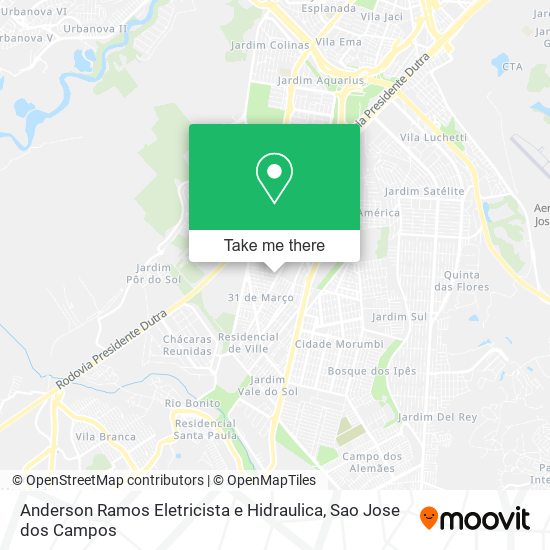 Anderson Ramos Eletricista e Hidraulica map