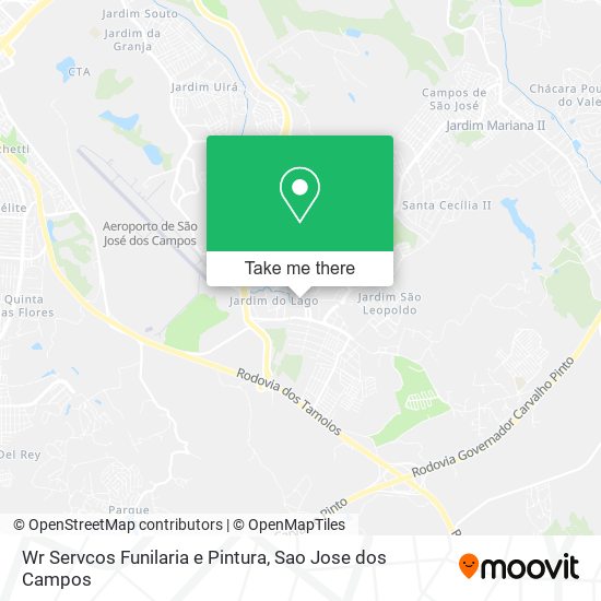Wr Servcos Funilaria e Pintura map
