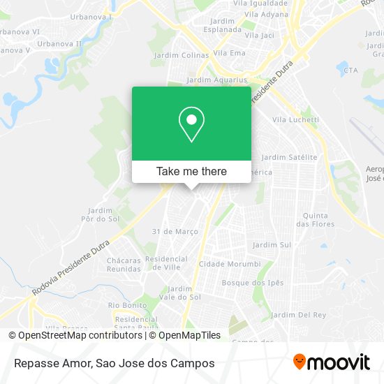 Repasse Amor map