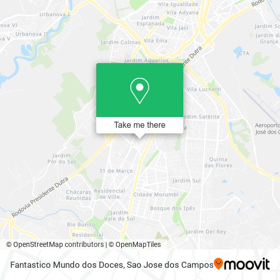 Fantastico Mundo dos Doces map