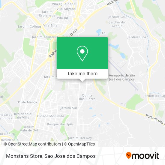 Monstans Store map