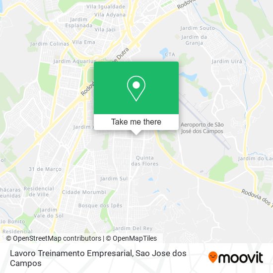 Mapa Lavoro Treinamento Empresarial