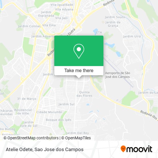 Atelie Odete map