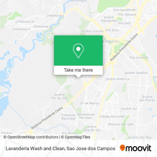 Lavanderia Wash and Clean map